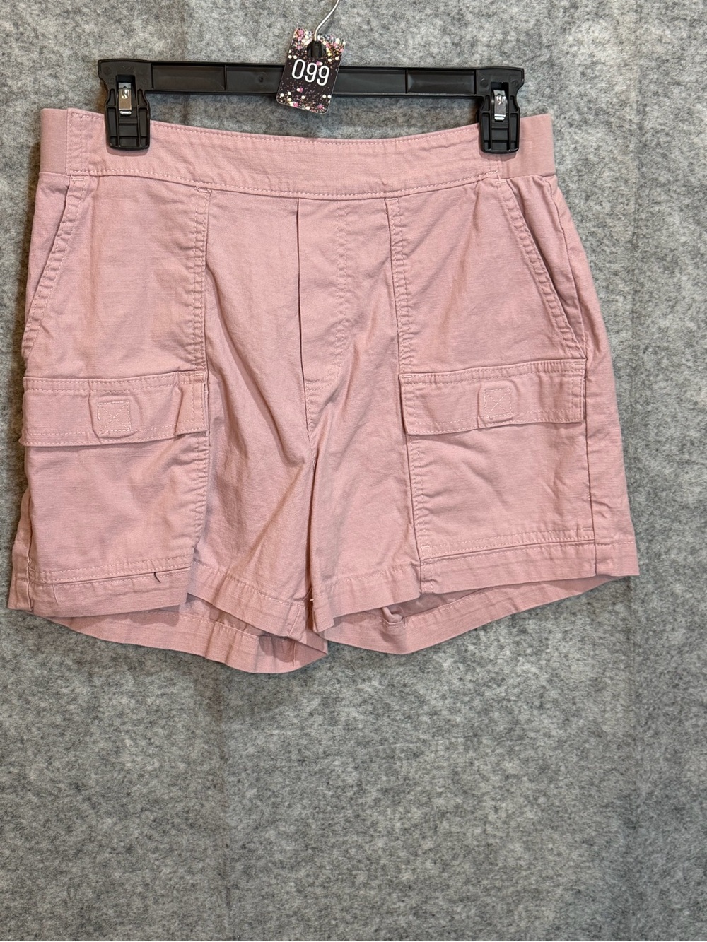 Lee Pink Cargo Shorts Size 6 Utility Pockets High Rise Coastal Casual
